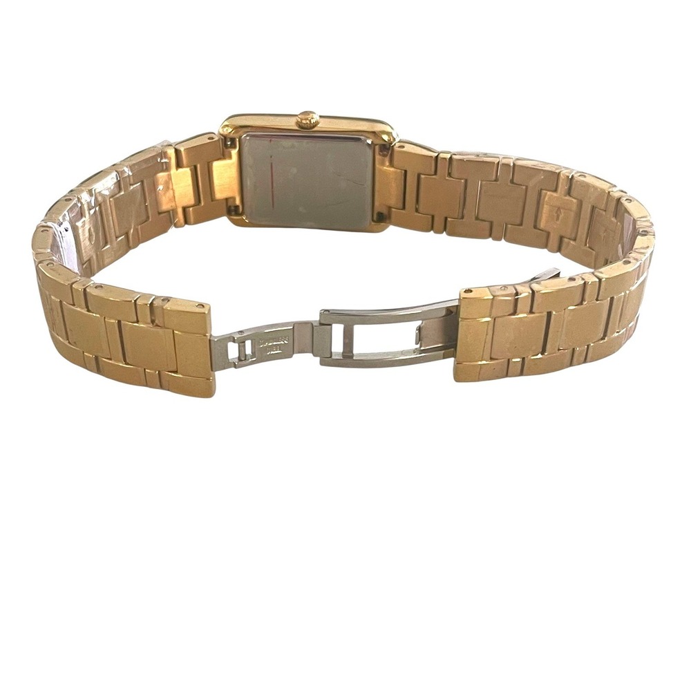 Kate Spade New York "Waldorf" SS/Gold Tone Crystal Bracelet Watch 1YRU0064 NWT - Picture 5 of 12